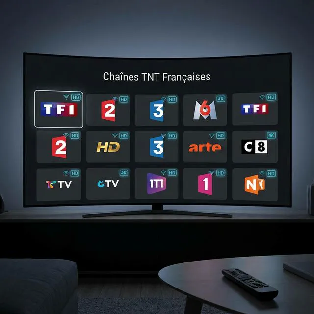 Liste des chaînes TNT disponibles en IPTV avec EPG