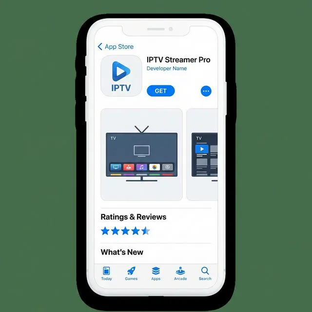 Configuration IPTV sur iPhone avec GSE Smart IPTV