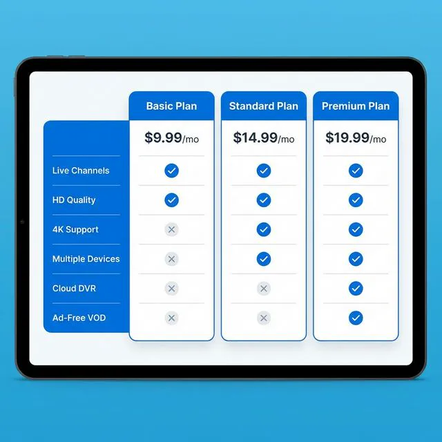 Comparatif des offres IPTV pas cher en France