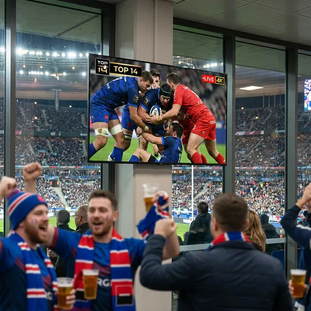Regarder le Rugby en IPTV 2026 : Top 14, Six Nations en Direct