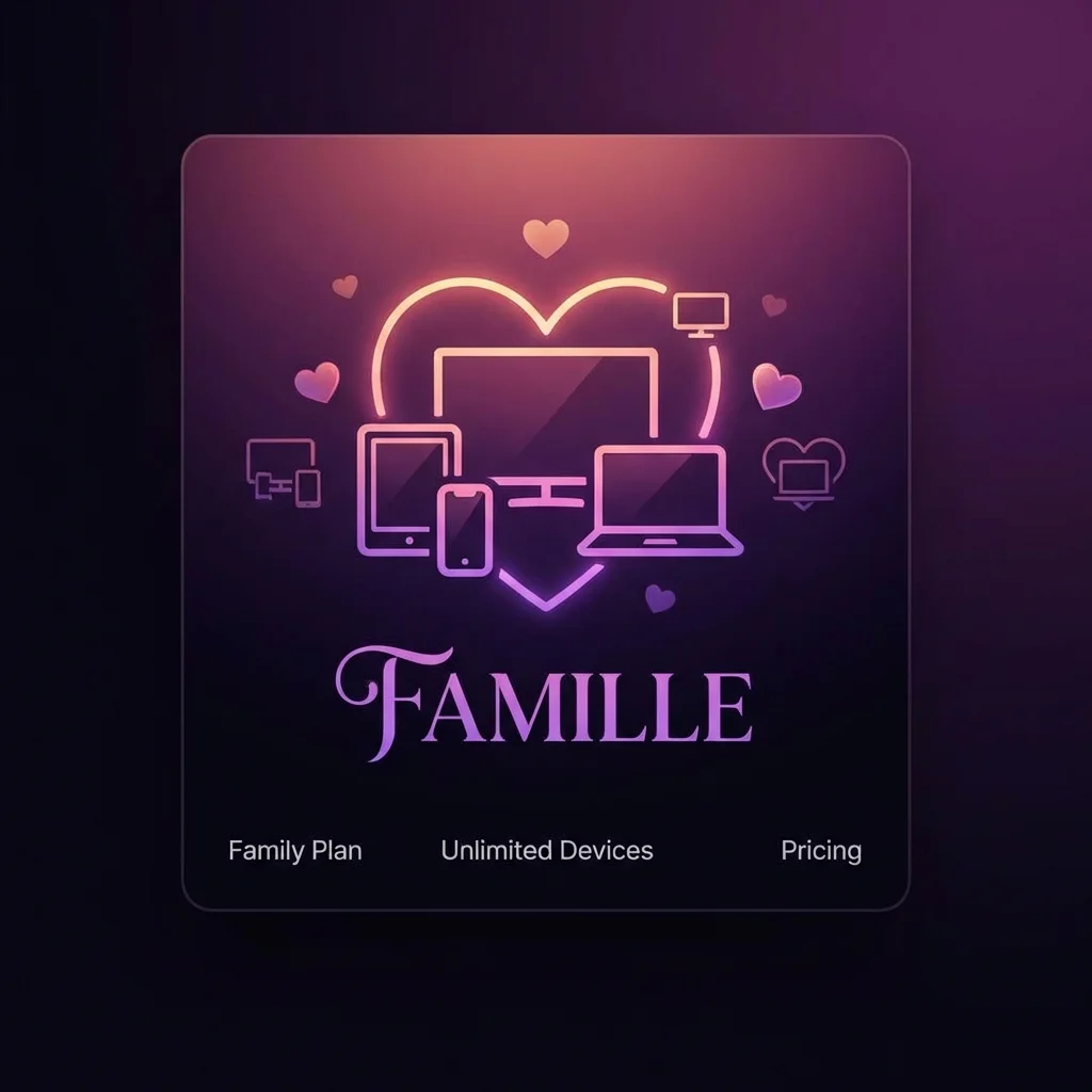 Pack Famille Multi-Écrans IPTV - Streaming pour Toute la Maison