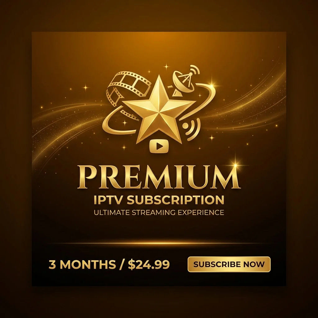 Abonnement Premium IPTV France - Streaming Stable HD – Uptime 99,9%
